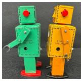Tin Wind-Up Toys Schylling Mars Explorer & Robot Lilliput Mixed Lot