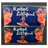 Tin Wind-Up Toys Schylling Mars Explorer & Robot Lilliput Mixed Lot
