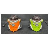Sharper Image Sumo Robots Game Set - 2 Robots With Arena Mat & 2 Remotes