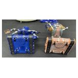 Lot of 4 Distinctive Robot Toys by Trendmasters