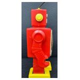 Vintage Russian Mechanical  Russian Seltener Russischer Roboter Robot Toy Original Box & Key (Parts Only)