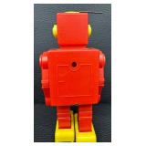 Vintage Russian Mechanical  Russian Seltener Russischer Roboter Robot Toy Original Box & Key (Parts Only)