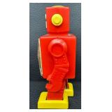 Vintage Russian Mechanical  Russian Seltener Russischer Roboter Robot Toy Original Box & Key (Parts Only)