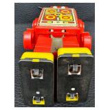 Vintage Russian Mechanical  Russian Seltener Russischer Roboter Robot Toy Original Box & Key (Parts Only)
