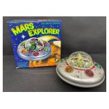 Vintage Mars Explorer UFO Toy with Original Box