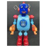 Wind-Up Planet Robot Toy With Box & Key