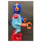 Wind-Up Planet Robot Toy With Box & Key