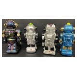 Exceptional Mixed Lot of 4 Toy Robot Figures
