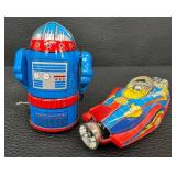 Exceptional Vintage Robot Toys Mixed Lot of 6 Items