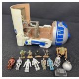 Vintage Star Wars R2-D2 Playset & Figures Mixed Lot