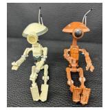 Vintage Star Wars Droideka Figure Set Tiger Electronics 1999