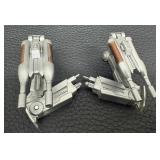 Vintage Star Wars Droideka Figure Set Tiger Electronics 1999