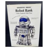 Robot Bank - Sharper Image Talking Coin Bank