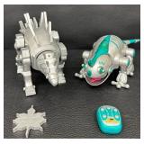 Robot Dinosaur & Robot Lizard Trendmasters Tekno Manley Quest Mixed Lot