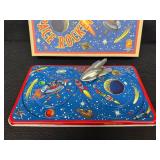 Vintage Windup Rocket Toy Mars Space Rocket Express Boxed Working