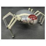 Vintage WowWee Chrome Cyber Spider with Remote
