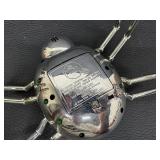 Vintage WowWee Chrome Cyber Spider with Remote