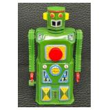Vintage Collectible Robot Figures Forbidden Planet Robby & Shooting Giant Robot (Lot of 2)