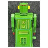 Vintage Collectible Robot Figures Forbidden Planet Robby & Shooting Giant Robot (Lot of 2)