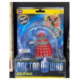 Eccentric Toy Figure Mixed Lot - Schylling Pinball, Doctor Who Dalek, Superman & B-9 (Lot of 5)