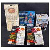 Eccentric Toy Figure Mixed Lot - Schylling Pinball, Doctor Who Dalek, Superman & B-9 (Lot of 5)