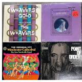 Vintage Vinyl Record Albums Folk Jazz & Soundtrack (Lot of 9)