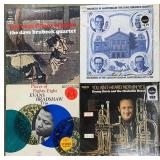 Jazz Vinyl Record Lot Dave Brubeck, Ray Charles & More (Lot of 9)
