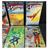 Assortment of Superman Comic Books (Lot of 8)