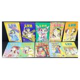 The Return of Lum Urusei Yatsura Manga Lot of 8