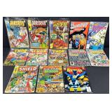 Vintage Comic Book Lot Marvel & DC (Lot of 13)