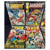 Vintage Comic Book Lot Marvel & DC (Lot of 13)