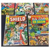 Vintage Comic Book Lot Marvel & DC (Lot of 13)