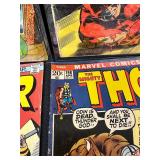 Vintage Comic Book Lot Marvel & DC (Lot of 13)