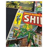 Vintage Comic Book Lot Marvel & DC (Lot of 13)