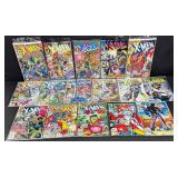 X-men Comic Books Issues 280-293, 296 & 297 (Lot of 16