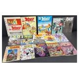Comic Book Lot Asterix, X-O Manowar, Ninjak, Supreme, Robocop 2 (Lot of 15)
