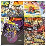 Comic Book Lot Asterix, X-O Manowar, Ninjak, Supreme, Robocop 2 (Lot of 15)
