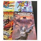 Comic Book Lot Asterix, X-O Manowar, Ninjak, Supreme, Robocop 2 (Lot of 15)