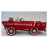 Vintage Toy Fire Truck & Trailer Hallmark Set