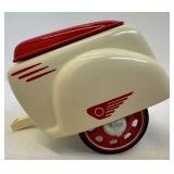 Vintage Toy Fire Truck & Trailer Hallmark Set