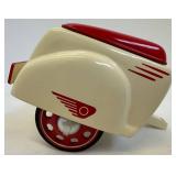 Vintage Toy Fire Truck & Trailer Hallmark Set
