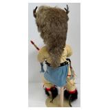 Native American Danbury Mint Doll Pair Little Deer Dancer 1994 & Little Eagle Dancer 1993
