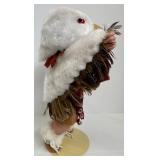 Native American Danbury Mint Doll Pair Little Deer Dancer 1994 & Little Eagle Dancer 1993