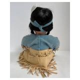 Porcelain Dolls - Danbury Mint Parillo Art Effects Little Breeze & Song of the Sioux (Lot of 2)