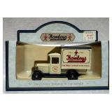 Die-Cast Collectible Vehicle Mixed Lot of 3 - Stevelyn Souvenir Bus, Atlas Tire Truck & Hamleys Box