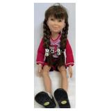 American Girl Gwen Soccer Girl Doll - Hopscotch Hill School - 2003