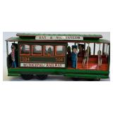 Vintage Tin Streetcar #504 with Bay & Taylor and Powell & Market Destinations.