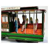 Vintage Tin Streetcar #504 with Bay & Taylor and Powell & Market Destinations.