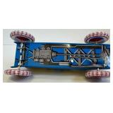 Vintage Schylling Tin Wind-Up Race Cars Speedway Racer & Race Car (Lot of 2)