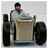 Vintage Schylling Tin Wind-Up Race Cars Speedway Racer & Race Car (Lot of 2)